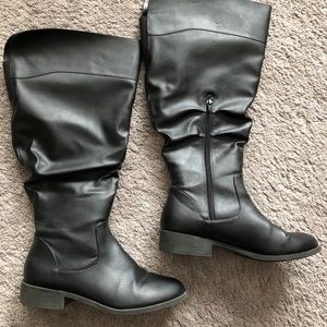 American Eagle Black Tall Boot